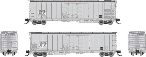 Rapido ~ N Scale ~ Class RR-56 Mechanical Reefer ~ BNSF Railway BNSF #935020 (Rail Train Buffer Car, silver) ~ Ready to Run ~ 561015