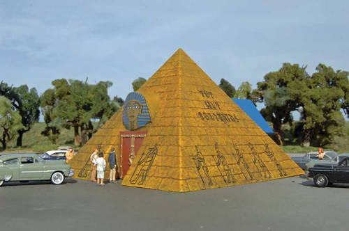 Bachmann ~ HO Scale ~ Tut Hut Souvenirs Roadside U.S.A Building ~ 35208