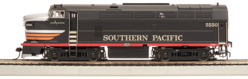 Broadway Limited ~ HO Scale ~ Baldwin RF16A Sharknose ~ DCC Sound ~ Southern Pacific #5551 (Black Widow) ~ 7709