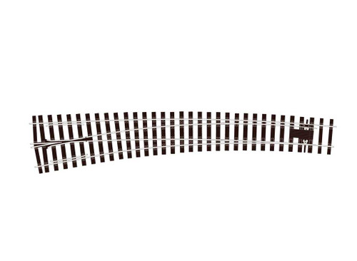 Peco ~ O Scale ~ Code 124 ~ Bullhead Curved Turnout Left Hand Electrofrog ~ SL-E787BH