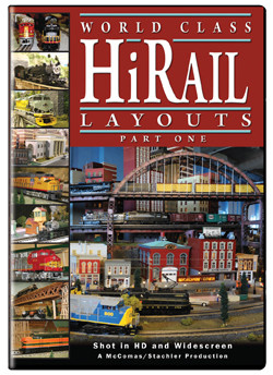 TM Books & Video ~ World Class Hi-Rail Layouts Part 1 ~ DVD ~ HIRAIL1