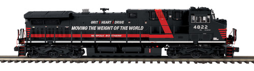 MTH ~ O Scale ~ Premier ~ GE AC44C6M ~ DCC Sound ~ Proto-Sound 3.0 ~ Norfolk Southern NS #4822 ~ Hi-Rail Wheels ~ 20-22130-1