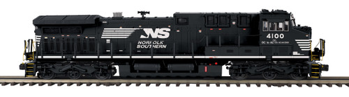 MTH ~ O Scale ~ Premier ~ GE AC44C6M ~ DCC Sound ~ Proto-Sound 3.0 ~ Norfolk Southern NS #4100 ~ Hi-Rail Wheels ~ 20-22132-1