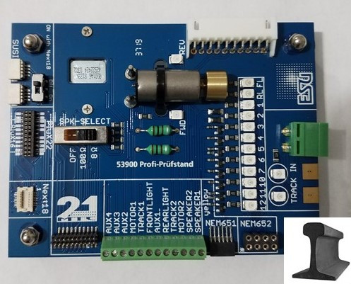 ESU ~ LokSound DCC Decoder Tester ~ Motor, LED Monitor, Cube