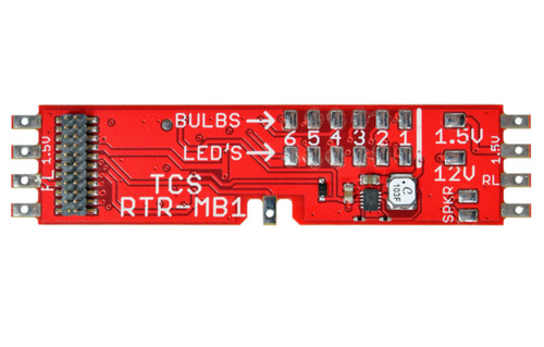 TCS ~ RTR-MB1 ~ 21 Pin Motherboard ~ Athearn RTR ~ KA2 Keep Alive Onboard ~ 1615 TCS ~ RTR-MB1 ~ 21 Pin Motherboard ~ Athearn RTR ~ KA2 Keep Alive Onboard ~ 1615