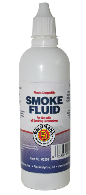 Bachmann ~ Smoke Fluid ~ Plastic Compatible ~ For All Smoking Locomotives