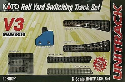 Kato ~ N Scale ~ UniTrack Yard Switching Set Variation ~ V3 ~ 20