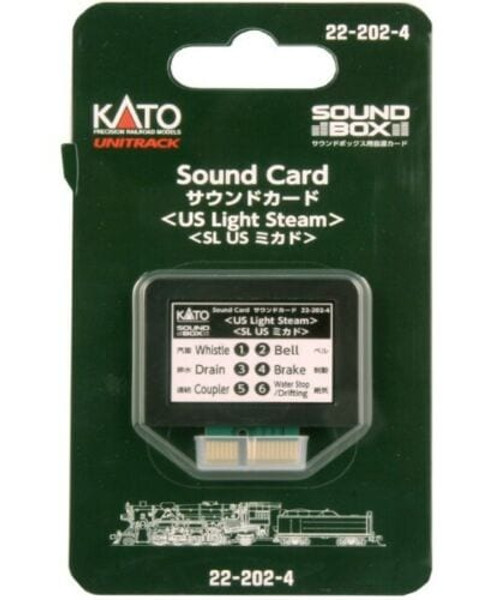 Kato ~ US Light Steam Soundcard for Sound Box ~ 22-202-4