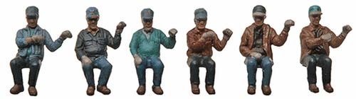 Kato ~ HO Scale ~ People - Seated Engine Crew ~ 31-610