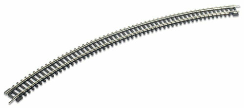 Peco ~ N Scale ~ Code 80 ~ No. 4 Radius Double Curved ~ 13" Radius Track Wood Ties (1 pc) ~ ST-19