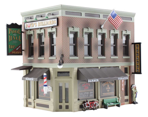 Woodland Scenics ~ HO Scale ~ Built and Ready ~ Corner Emporium ~ BR5024