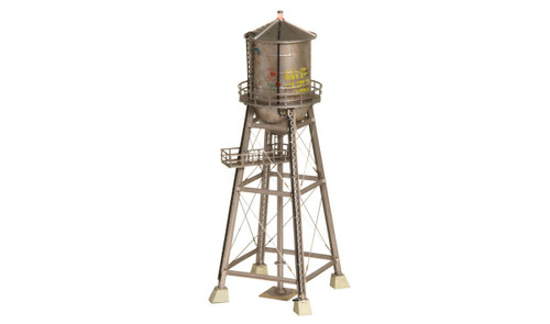 Woodland Scenics ~ HO Scale ~ Built and Ready Rustic Water Tower ~ BR5064