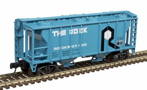 Atlas ~ N Scale ~ Trainman PS-2 Covered Hopper ~ Rock Island #507100 ~ 50004191