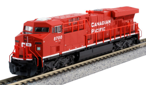 Kato ~ N Scale ~ Canadian Pacific ~ ES44AC CN #8700 TCS ~ DCC ~ 176-8934DCC