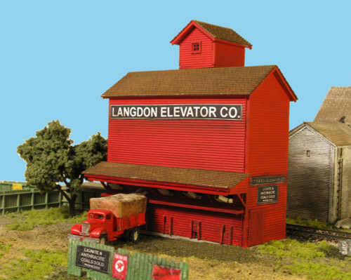 Monroe Models ~ N Scale ~ Langdon Coal Elevator Laser Kit ~ #9215