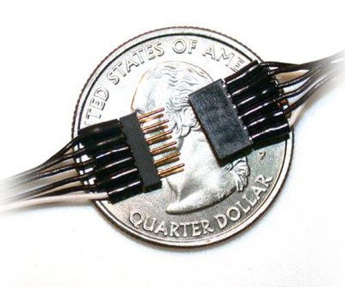 TCS ~ 6-Pin Mini Connector (Black and White Wires) ~ 1337