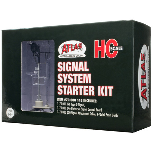 Atlas ~ HO Scale ~ Signal System Starter Kit ~ 70000142