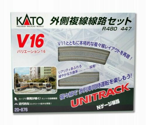 Kato ~ N Scale ~ UniTrack Double Track Outer Loop Set Variation