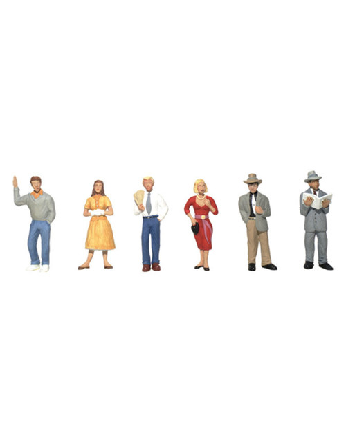 Woodland Scenics ~ HO Scale ~ Pedestrians ~ A1821 Woodland Scenics ~ HO Scale ~ Pedestrians ~ A1821