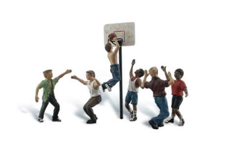 Woodland Scenics ~ N Scale ~ Shootin' Hoops ~ A2207