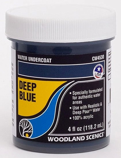 Woodland Scenics ~ Water Undercoat ~ Deep Blue ~ CW4530