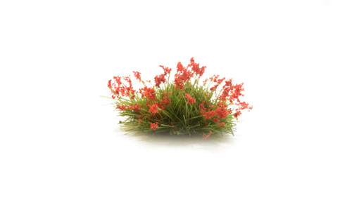 Woodland Scenics ~ Peel 'n' Place Tufts, Red Flowering (21) ~ FS773