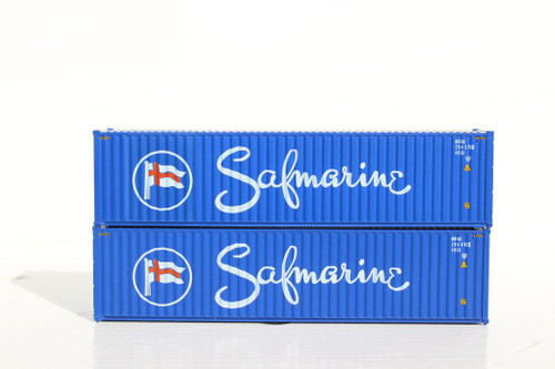 Jacksonville Terminal Company ~ N Scale ~ 40' High Cube Containers
