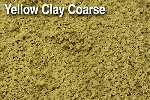 Scenic Express ~ Flock & Turf ~ Brown Tones ~ 32oz ~ Yellow Clay ~ Coarse ~ 836B