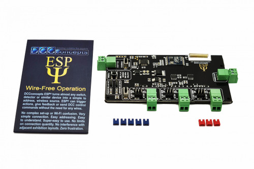 DCCconcepts ~ ESP Wireless Operation ~ 3 Output DCC Transmitter ~ DCC-ESPS.3