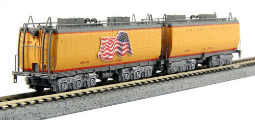 Kato ~ N Scale ~ Union Pacific ~ Water Tender Cars ~ Set of 2 ~ 106-085