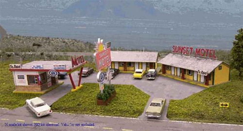 Blair Line ~ N Scale ~ Sunset Motel Kit ~ 1001