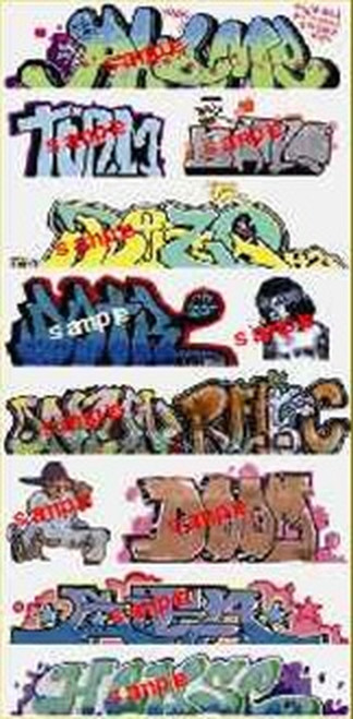 Blair Line ~ N Scale ~ Graffiti Decals Mega Set #10 ~ 1259