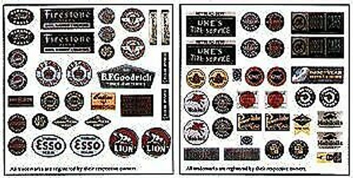 Blair Line ~ HO Scale ~ Auto/Oil Advertisements Signs ~ 141 Blair Line ~ HO Scale ~ Auto/Oil Advertisements Signs ~ 141