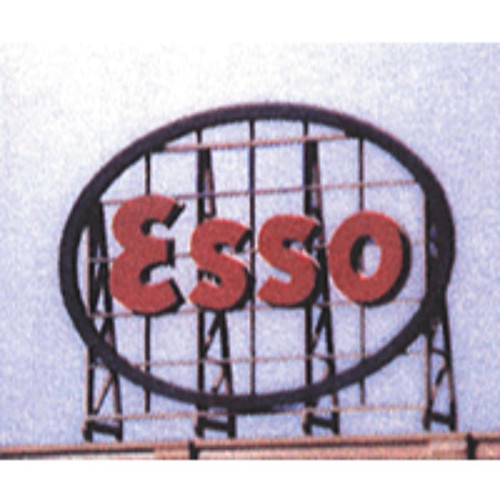 Blair Line ~ Z, N, HO Scale ~ Esso Laser-Cut Wood Billboard Kit ~ 1510