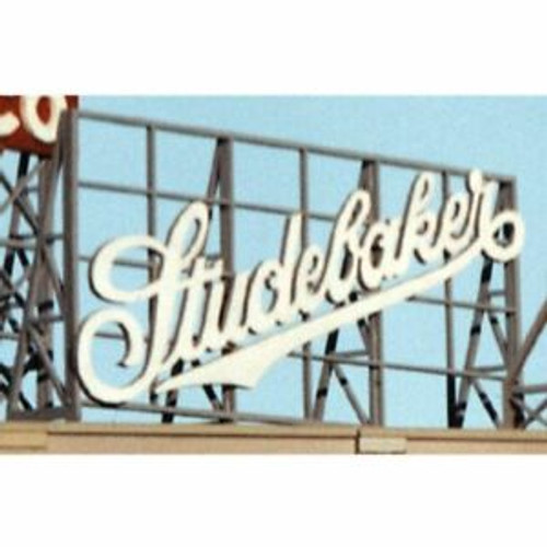 Blair Line ~ N Scale ~ Laser Cut Billboard STUDEBAKER Kit ~ 1513 Blair Line ~ N Scale ~ Laser Cut Billboard STUDEBAKER Kit ~ 1513