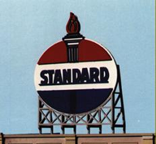 Blair Line ~ Z, N, HO Scale ~ Standard Oil Laser Cut Billboard Kit ~ 1522