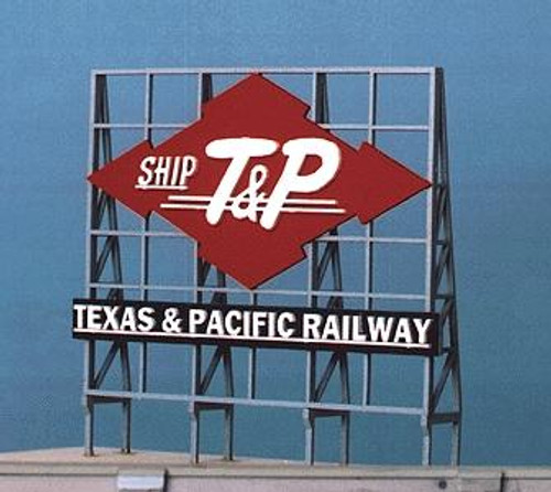 Blair Line ~ Ship T&P ''Texas & Pacific Railway Billboard ~ 1531