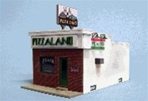 Blair Line ~ HO Scale ~ Pizzaland Kit ~ 196 Blair Line ~ HO Scale ~ Pizzaland Kit ~ 196