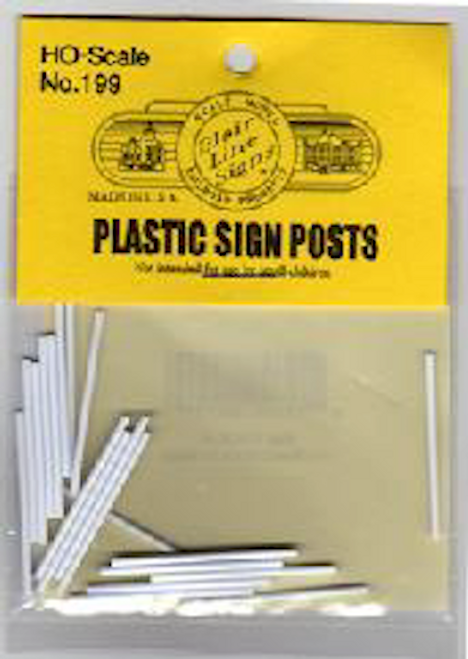 Blair Line ~ Plastic Posts (20) ~ HO Scale ~ 199 Blair Line ~ Plastic Posts (20) ~ HO Scale ~ 199