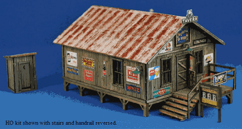 Blair Line ~ HO Scale ~ Sam's Roadhouse Kit ~ 2003