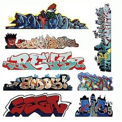 Blair Line ~ HO Scale ~ Graffiti Decals Mega Set #3 (8) ~ 2246