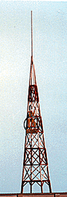 Blair Line ~ HO Scale ~ TV Broadcast Tower Kit - 1-1/2 x 12" ~ 2516