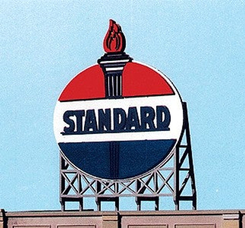 Blair Line ~ HO, S, O Scale ~ Standard Oil Laser-Cut Billboard Sign Kit ~ 2522