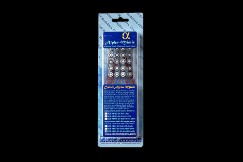 DCCconcepts ~ Alpha Mimic Add-On LEDs With Leads ~ Blue ~ DCD-MEB