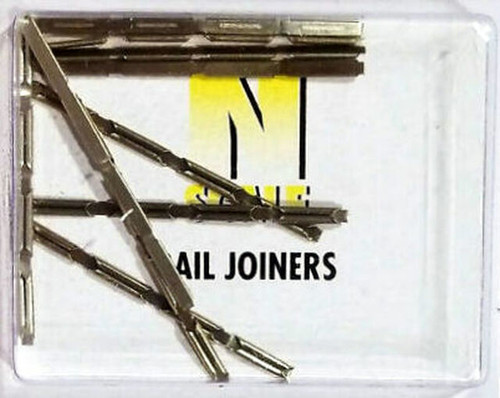 Atlas ~ N Scale ~ Code 80 ~ Nickel Silver Track Rail Joiners ~ 6 Pack ~ 288 Pcs ~ 2535