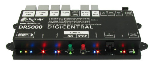 Digikeijs DR5000 15v Command Station, Booster, Throttle & 32 Channel Detection ~ Mid Set