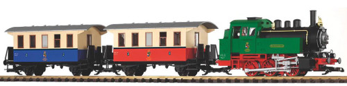 PIKO ~ G Scale ~ Classic BR80 Steam Passenger Starter Set ~ 38130