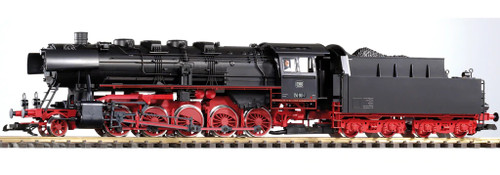 PIKO ~ G Scale ~ DB (DeutscheBahn) IV BR50 Steam Locomotive, w/Sound ~ 37243