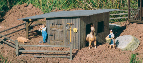 PIKO ~ G-Scale ~ Stable, Building Kit ~ 62247