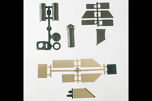 PIKO ~ G-Scale ~ Components: Chimneys Assorted ~ 62812